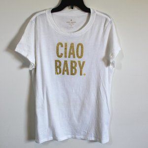 kate spade ciao baby tee